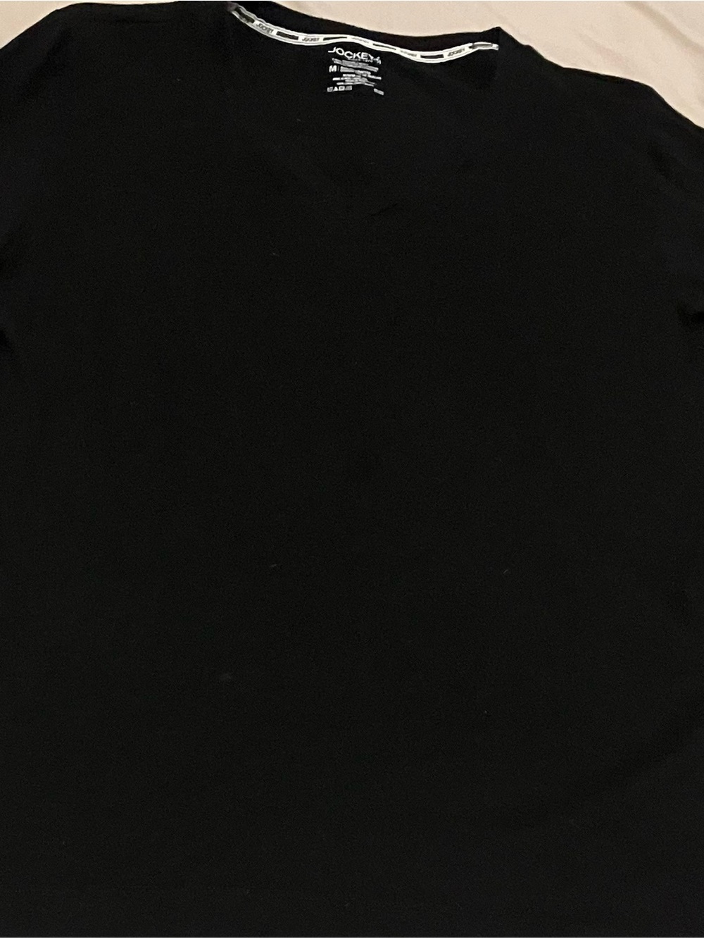 Jockey Black Short Sleeve Crew Neck Tee
